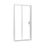 Radaway Premium Plus DWJ Drzwi prysznicowe przesuwne 130x190 cm profile chrom szkło Fabric 33333-01-06N - zdjęcie 1