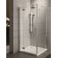 Radaway Torrenta KDJ Kabina prysznicowa 90x90x185 cm, wersja prawa, profile chrom, szkło carre z powłoką EasyClean 32202-01-10NR - zdjęcie 1