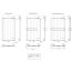 Radox Nova Flat Grzejnik płytowy pionowy 180x52 cm traffic white mat 9016MRX-NVF.9016M.1800.52 - zdjęcie 2