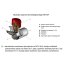 Radox Valves RX-10T Zawór termostatyczny lewy chrom VT-RX-10T.CH.L - zdjęcie 3