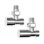 Radox Valves RX-1R Zawór kątowy chrom VT-RX-1.CH.ZESTAW - zdjęcie 1
