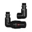 Radox Valves RX-2T Zawór termostatyczny lewy black mat 9005M VT-RX-2T.9005M.OS.L - zdjęcie 1