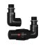 Radox Valves RX-2T Zawór termostatyczny prawy black mat 9005M VT-RX-2T.9005M.OS.P - zdjęcie 1