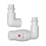 Radox Valves RX-2T Zawór termostatyczny prawy traffic white mat 9016M VT-RX-2T.9016M.OS.P - zdjęcie 1