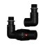 Radox Valves RX-2T Zawór termostatyczny lewy textured black 9005T VT-RX-2T.002T.OS.L - zdjęcie 1