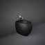 RAK Ceramics Cloud Bidet stojący 56x40 cm czarny mat CLOBD2015504A - zdjęcie 2