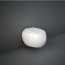 RAK Ceramics Cloud Toaleta WC 56x40 cm bez kołnierza biały połysk CLOWC1446AWHA - zdjęcie 1