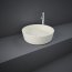 RAK Ceramics Feeling Umywalka nablatowa 42 cm beżowy mat FEECT4200505A - zdjęcie 1