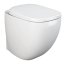 RAK Ceramics Illusion Toaleta WC stojąca bez kołnierza biały połysk ILLWC1346AWHA - zdjęcie 1