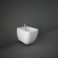 RAK Ceramics Metropolitan Bidet podwieszany 52,5x33,7 cm biały lśniący MP07AWHA - zdjęcie 1