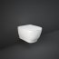 RAK Ceramics Moon Toaleta WC 56x36 cm bez kołnierza biała lśniąca HAR19AWHA - zdjęcie 1