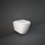 RAK Ceramics Resort Toaleta WC 52x36 cm bez kołnierza biała lśniąca RST23AWHA - zdjęcie 1