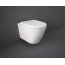 RAK Ceramics Resort Toaleta WC bez kołnierza biały połysk z powłoką ProTek RST239WHA - zdjęcie 2
