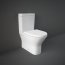 RAK Ceramics Resort Toaleta WC stojąca 60x36 cm kompaktowa bez kołnierza biała lśniąca REWC00005 - zdjęcie 1