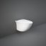 RAK Ceramics Sensation Toaleta WC 52x38 cm bez kołnierza biała lśniąca SENWC1446AWHA - zdjęcie 1