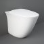 RAK Ceramics Sensation Toaleta WC stojąca 52x38 cm bez kołnierza biała lśniąca SENWC1346AWHA - zdjęcie 1