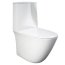 RAK Ceramics Sensation Toaleta WC stojąca bez kołnierza kompakt biały połysk SENWC1146AWHA - zdjęcie 1