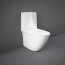 RAK Ceramics Sensation Toaleta WC stojąca bez kołnierza kompakt biały połysk SENWC1146AWHA - zdjęcie 2