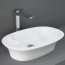 RAK Ceramics Sensation Umywalka nablatowa 60x38 cm biały połysk SENCT6000AWHA - zdjęcie 1