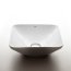 RAK Ceramics Variant Umywalka nablatowa 36x36 cm biały połysk VARCT43600AWHA - zdjęcie 4