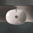 RAK Ceramics Variant Umywalka nablatowa 50x36 cm biały połysk VARCT25000AWHA - zdjęcie 4