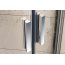Ravak Blix BLCP4-80 Kabina prysznicowa półokrągła 80x80x190 cm drzwi rozsuwane profile satyna mat szkło przezroczyste z AntiCalc 3B240U00Z1 - zdjęcie 5