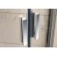 Ravak Blix BLCP4 Kabina prysznicowa półokrągła 80x80x175 cm z powłoką AntiCalc, profile aluminium szkło przezroczyste 3B240C40Z1 - zdjęcie 6