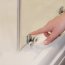 Ravak Blix BLPS-100 Ścianka prysznicowa 100x190 cm profile biały połysk szkło Grape z AnitCalc 9BHA0100Z1 - zdjęcie 4