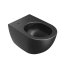 Ravak Chrome Rimoff Toaleta WC bez kołnierza czarny mat X01794 - zdjęcie 1