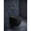 Ravak Chrome Rimoff Toaleta WC bez kołnierza czarny mat X01794 - zdjęcie 8