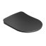 Ravak Chrome Uni Flat Deska wolnoopadająca czarna mat X01795 - zdjęcie 1