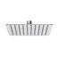 Ravak Chrome Zestaw prysznicowy podtynkowy z deszczownicą 20x20 cm chrom X07S014 - zdjęcie 6