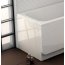 Ravak Inspiration Chrome Panel boczny do wanny prostokątnej 66x56,5 cm, biały CZ72110A00 - zdjęcie 1