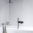 Ravak Eleganta Bateria wannowo-prysznicowa podtynkowa czarny mat X070296 - zdjęcie 3