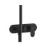 Ravak Eleganta Bateria wannowo-prysznicowa podtynkowa czarny mat X070296 - zdjęcie 1