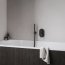 Ravak Eleganta Bateria wannowo-prysznicowa podtynkowa czarny mat X070301 - zdjęcie 4