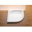 Ravak Galaxy Elipso 80 EX Brodzik półokrągły 80x80x5 cm akrylowy, biały A224401310 - zdjęcie 2