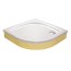 Ravak Galaxy Elipso 80 EX Brodzik półokrągły 80x80x5 cm akrylowy, biały A224401310 - zdjęcie 4