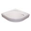 Ravak Galaxy Elipso 80 EX Brodzik półokrągły 80x80x5 cm akrylowy, biały A224401310 - zdjęcie 1