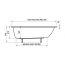 Ravak Classic Wanna prostokątna 170x70x43,5 cm biała C541000000 - zdjęcie 3