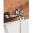 Ravak Life Bateria wannowa natynkowa chrom połysk X070473 - zdjęcie 3