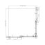 Ravak Matrix MSRV4 Kabina prysznicowa prostokątna 80x80x195 cm profile aluminium szkło przezroczyste 1WV44C00Z1 - zdjęcie 3