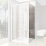 Ravak Pivot PPS-100 Ścianka prysznicowa 100x190 cm profile biały połysk szkło przezroczyste z AntiCalc 90GA0100Z1 - zdjęcie 1
