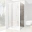 Ravak Pivot PPS-90 Ścianka prysznicowa 90x190 cm profile biały połysk szkło przezroczyste z AntiCalc 90G70100Z1 - zdjęcie 1