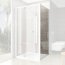 Ravak Pivot Ścianka prysznicowa 80x190 cm profile biały połysk szkło przezroczyste z AntiCalc 90G40100Z1 - zdjęcie 1