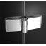 Ravak SmartLine SMSD2-100 A-L Drzwi prysznicowe 120x190 cm z powłoką AntiCalc lewe profile chrom szkło przezroczyste 0SLGAA00Z1 - zdjęcie 5