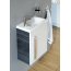 Ravak Chrome Umywalka wisząca 40x22x12 cm biała XJGL1100000 - zdjęcie 2