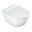 Ravak Vita Zestaw Toaleta WC bez kołnierza + deska wolnoopadająca biały X01860+X01861 - zdjęcie 1
