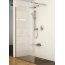 Ravak Walk In Wall Kabina prysznicowa prostokątna 100x200 cm z powłoką AntiCalc, profile aluminium szkło przezroczyste GW9WA0C00Z1 - zdjęcie 4