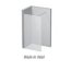 Ravak Walk In Wall Kabina prysznicowa prostokątna 100x200 cm z powłoką AntiCalc, profile aluminium szkło przezroczyste GW9WA0C00Z1 - zdjęcie 3